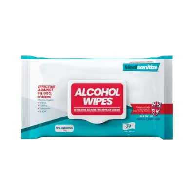 Alcohol Wipes x 100 Pack