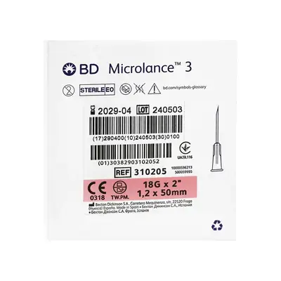 BD Microlance Pink Needles
