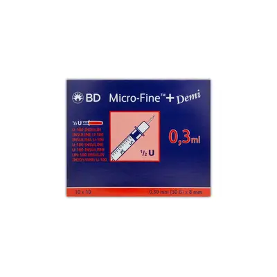 BD Microfine Demi 0.3