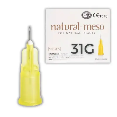 Natural Meso Needle (JTN) 31G x 6mm