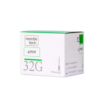 Natural Meso Needle (JTN) 32G x 4mm