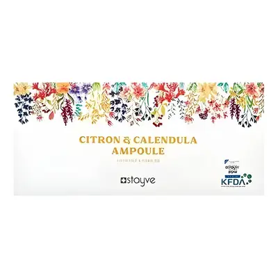 Stayve Booster Serum â€“ Citron & Calendula Ampoule