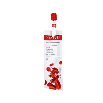 Premium-grade 10 ml PRP vacuum blood collection tubes containing ACD